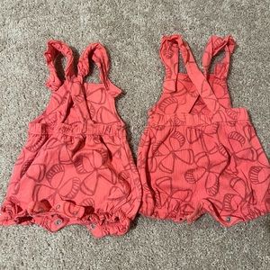 3 months cross strap (back) jumper (shorts)